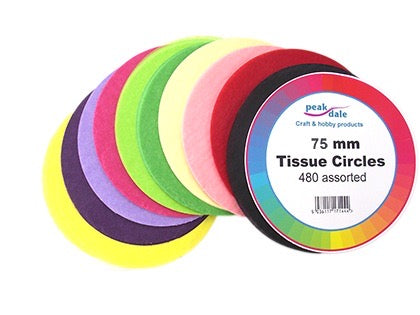 Tissue Circles 75mm (3 inch) - Default Title (TISSCIRC3)