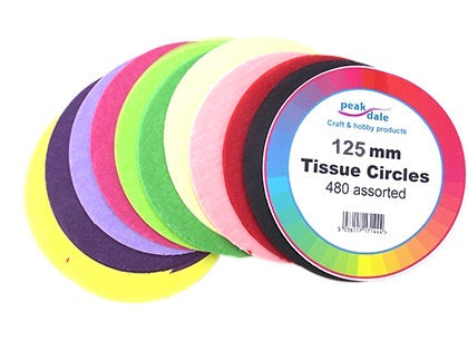 Tissue Circles 125mm (5 inch) - Default Title (TISSCIRC5)