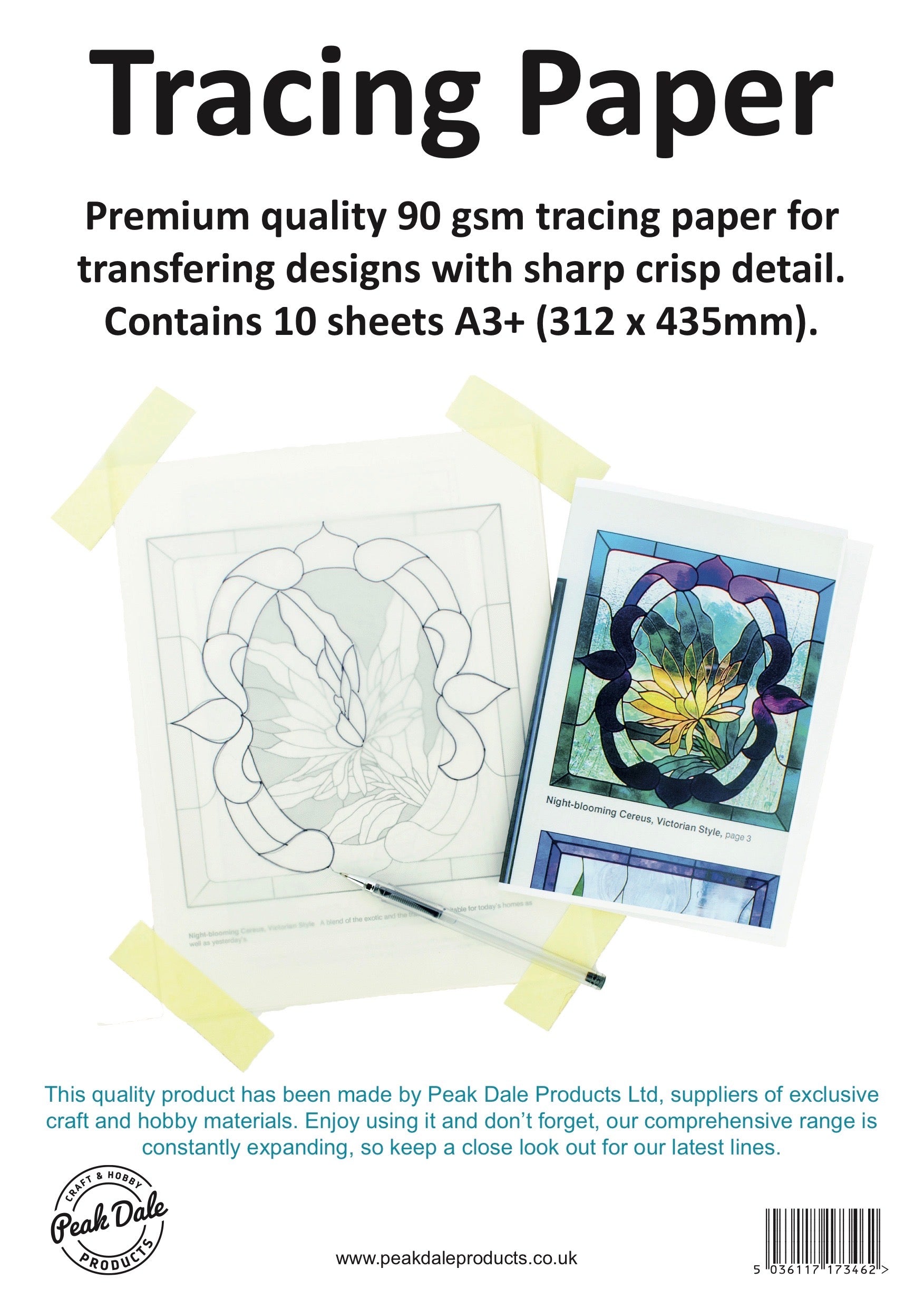 Tracing Paper Premium Quality A3 Pack 10 - Default Title (TRACEPAPA3)