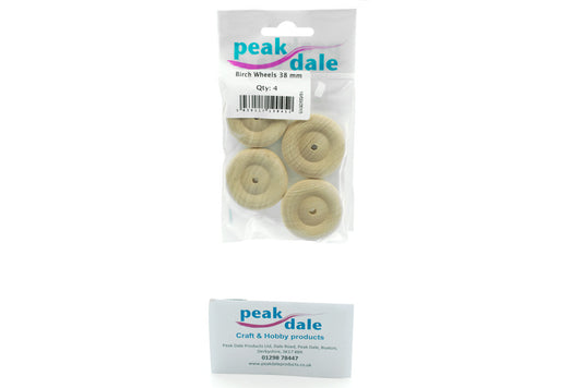 Birch Wheels 38 mm Pack of 4 - Default Title (WHEEL38)