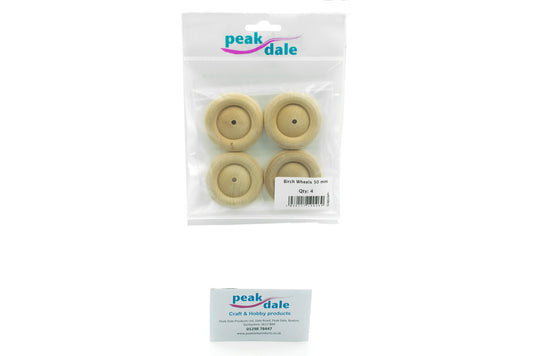 Birch Wheels 50 mm Pack of 4 - Default Title (WHEEL50)