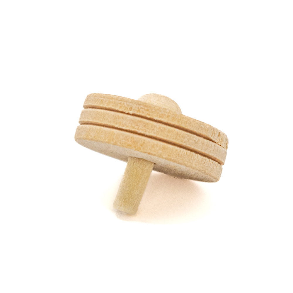 Wooden Tracked Wheel 25mm + Pins Pack 4 - Default (WHEELTRAC25)
