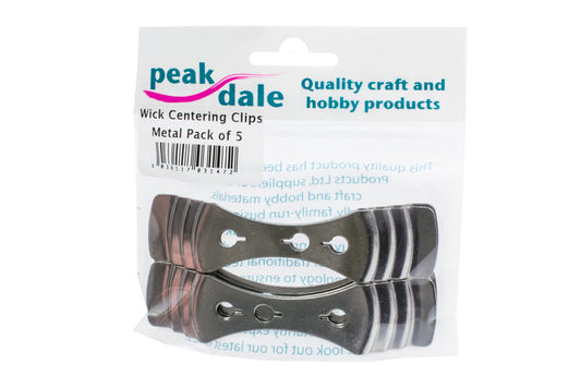 Wick Centering Clips Metal Pack 5 - Default Title (WICKCLIP5)