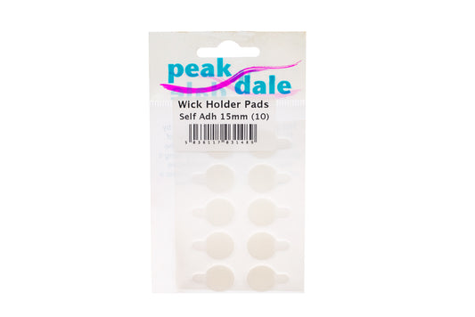 Wick Holder Pads Self Adhesive 15mm Pack of 10 - Default Title (WICKHOLPAD10)