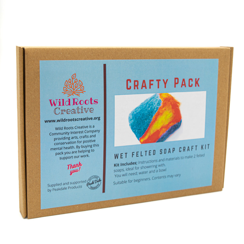 Wild Roots - Wet Felted Soap Craft Kit - Default Title (WILDFELSOA)