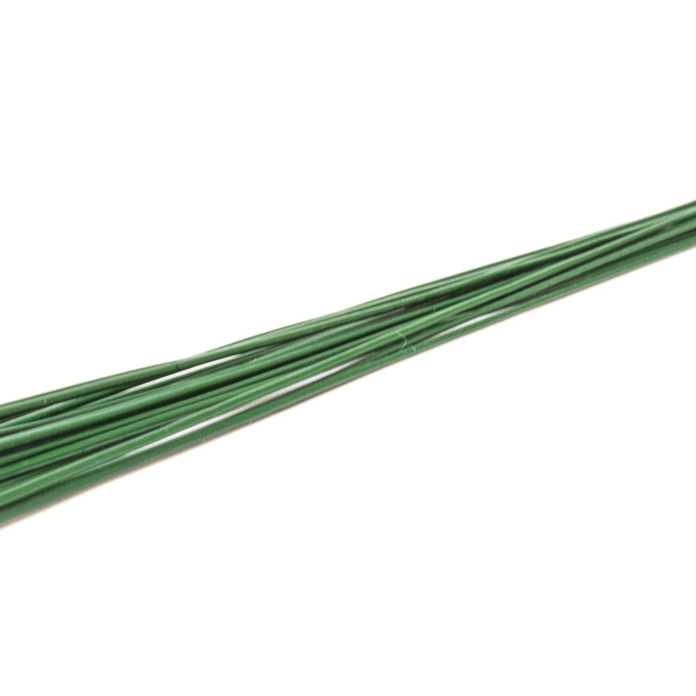 Green Stem Wire 0.9mm x 14" - Bundle of 25 - Default Title (WIRSTEM14)