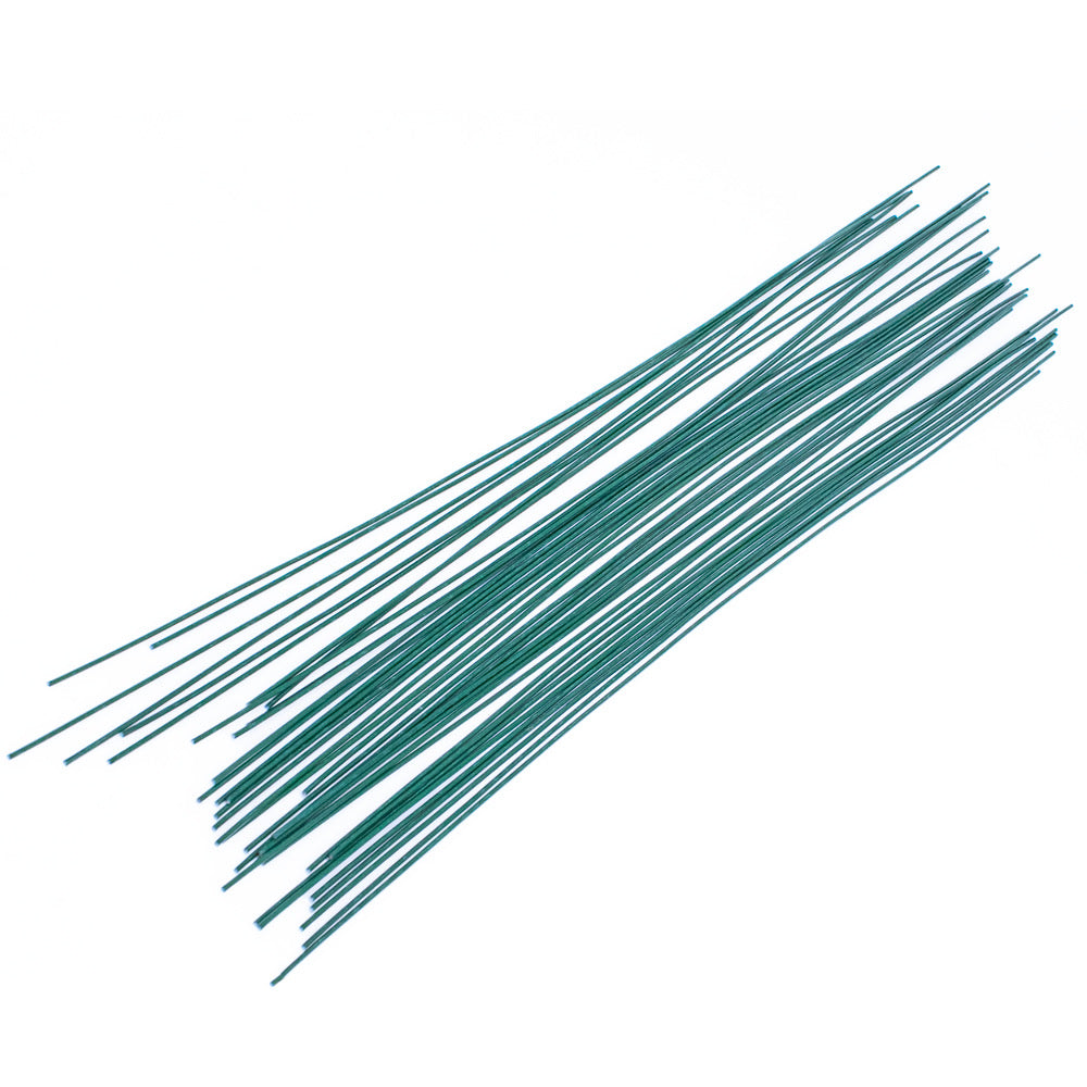 Green Stem Wire 0.9mm x 9" - Bundle of 35 - Default (WIRSTEM9)