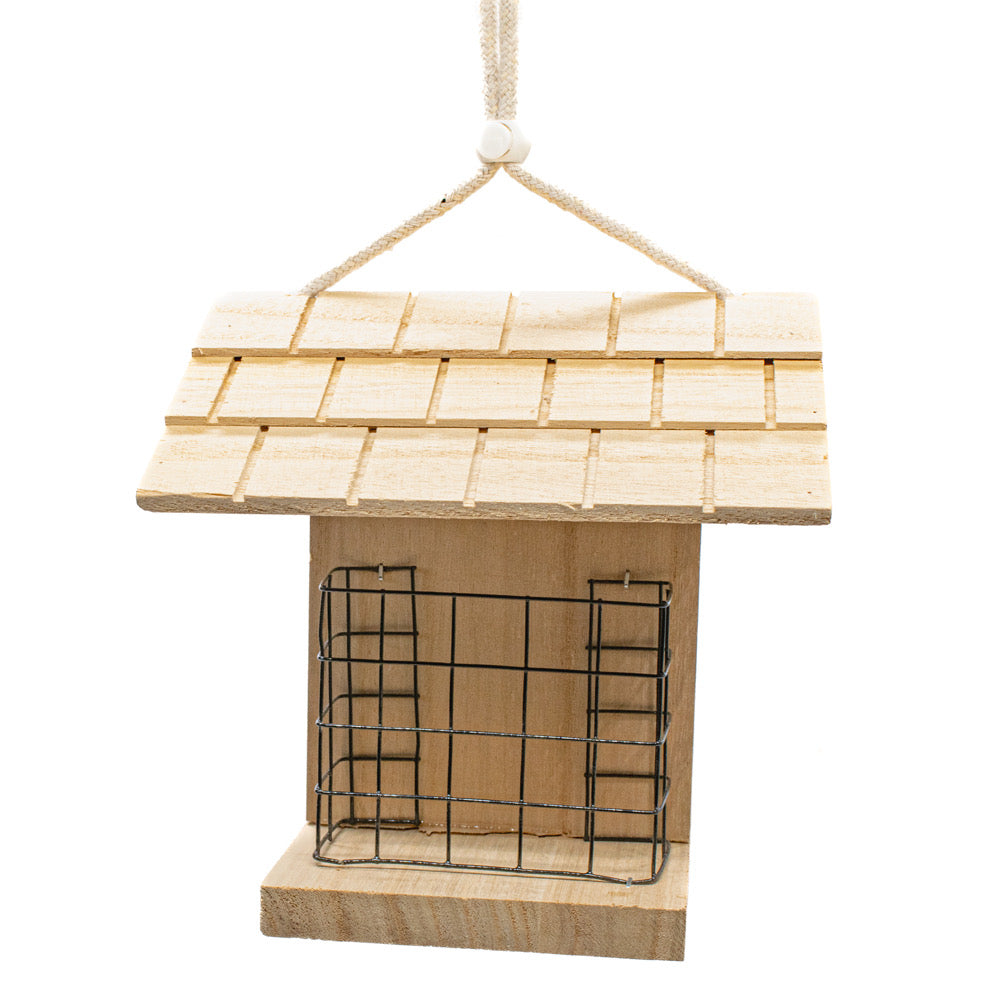 Wooden Hanging Bird Table - Default Title (WOODBIRD)