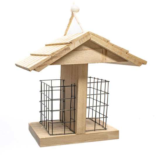 Wooden Hanging Bird Table - Default Title (WOODBIRD)