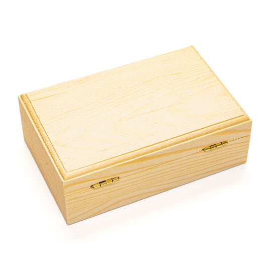 Wooden Jewellery Box 14x9x5cm