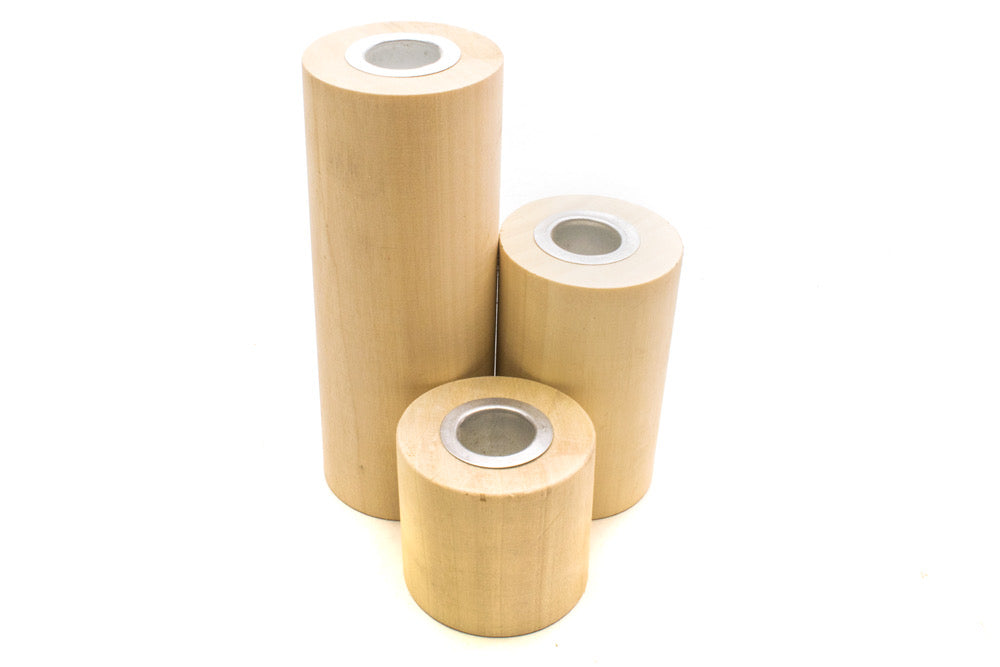Wooden Candle Holders Pack of 3 - Default (WOODCANHOLD)