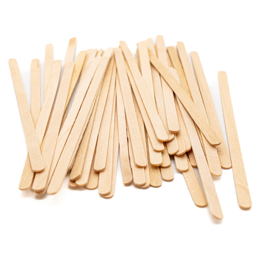 Wooden Construction Sticks Thin Pack of 50 - Default Title (WOODCOF50)