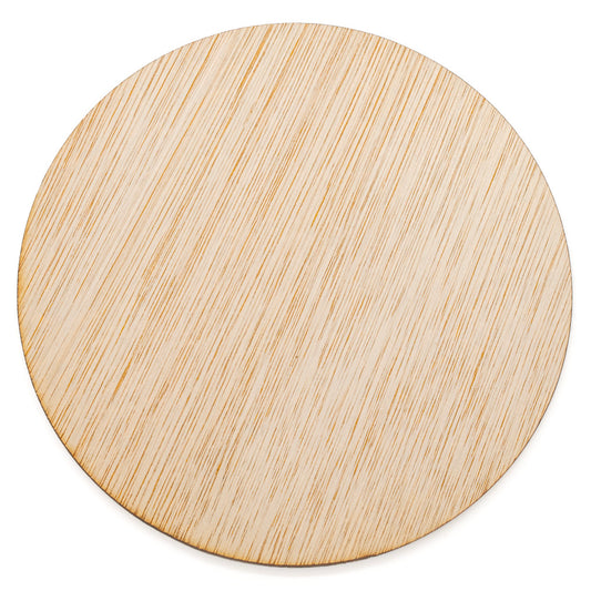 Wooden Discs 104mm No Hole Pack of 5 - Default Title (WOODDISC104)