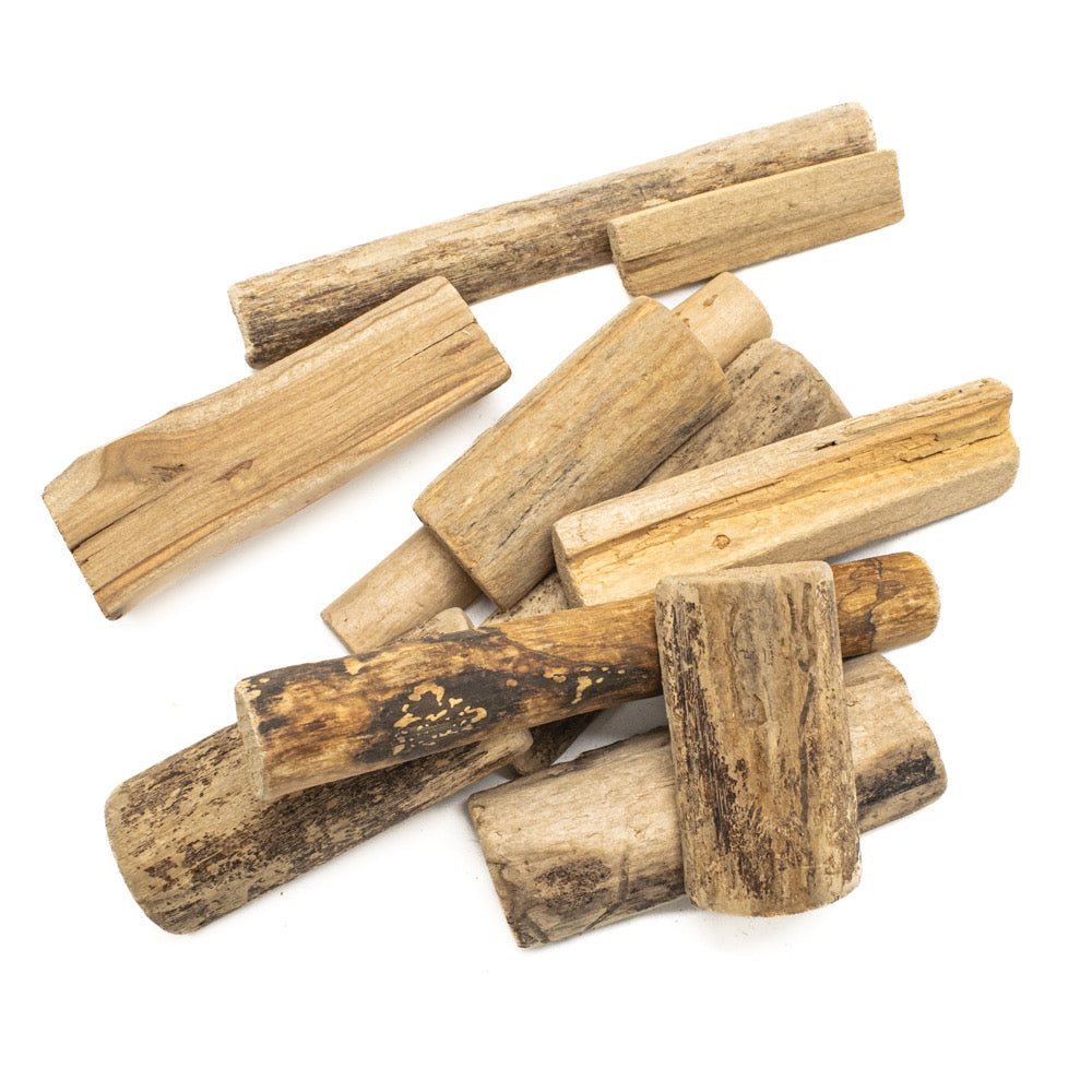 Wooden Rustic Pieces Mixed Sizes 100g - Default (WOODMIX)