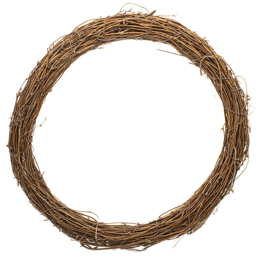 Wreath Natural Vine 30cm