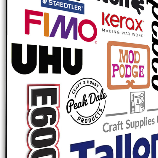 craft supplies uk brands