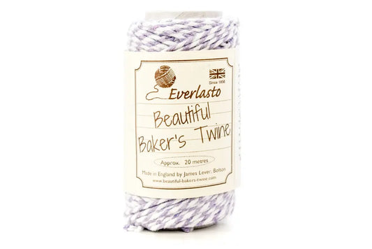 Bakers Twine HEATHER/WHITE 20 mt Default