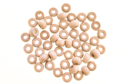 Beads Wooden Barrel Shape 10 x 6 mm (100) Default