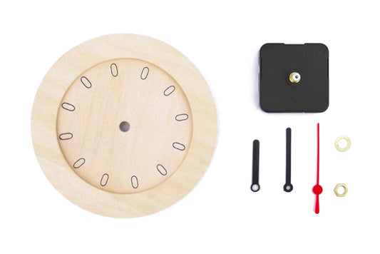 Clock Kit Small Wooden 15cm Default