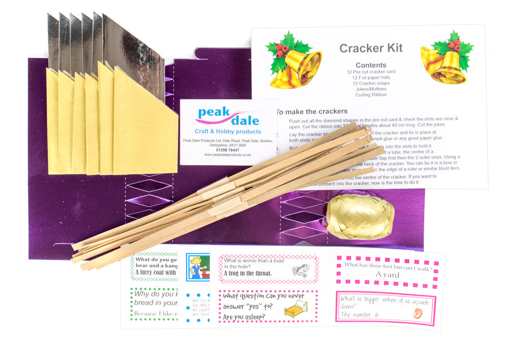 Cracker Kit Metallic PURPLE Makes 12 Default