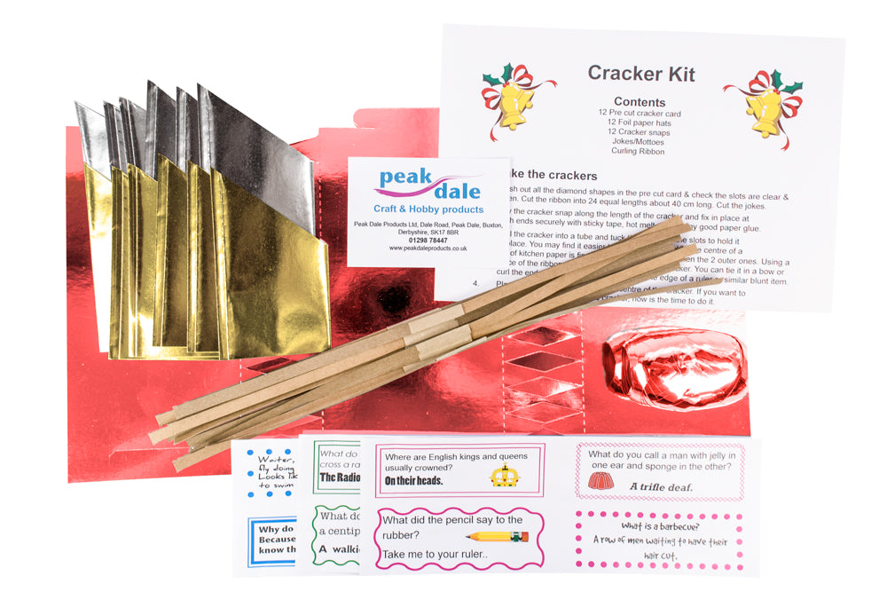 Cracker Kit Metallic RED makes 12 Default