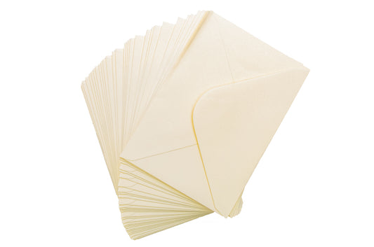 Envelopes A6 IRRIDESCENT CREAM pk 30 Default