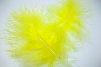 Feather Marabou Yellow (20) Default
