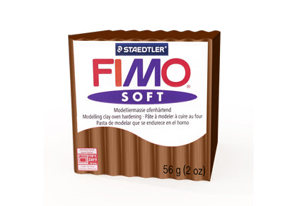 Fimo 8020-07 Soft Caramel Standard block Default