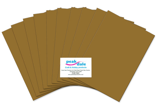 Funky Foam A4 Coffee Pack of 10 sheets Default