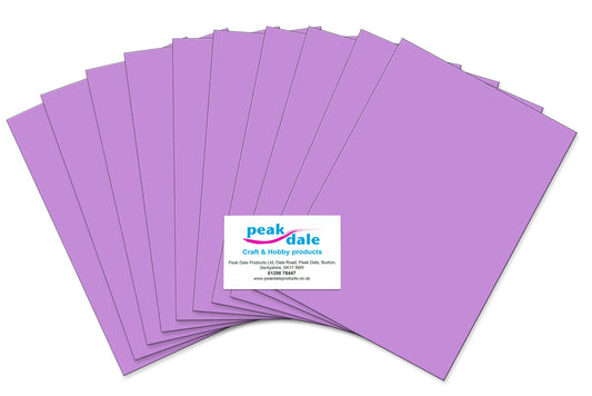 Funky Foam A4 Lilac Pack of 10 sheets Default