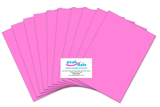 Funky Foam A4 Pink Pack of 10 sheets Default