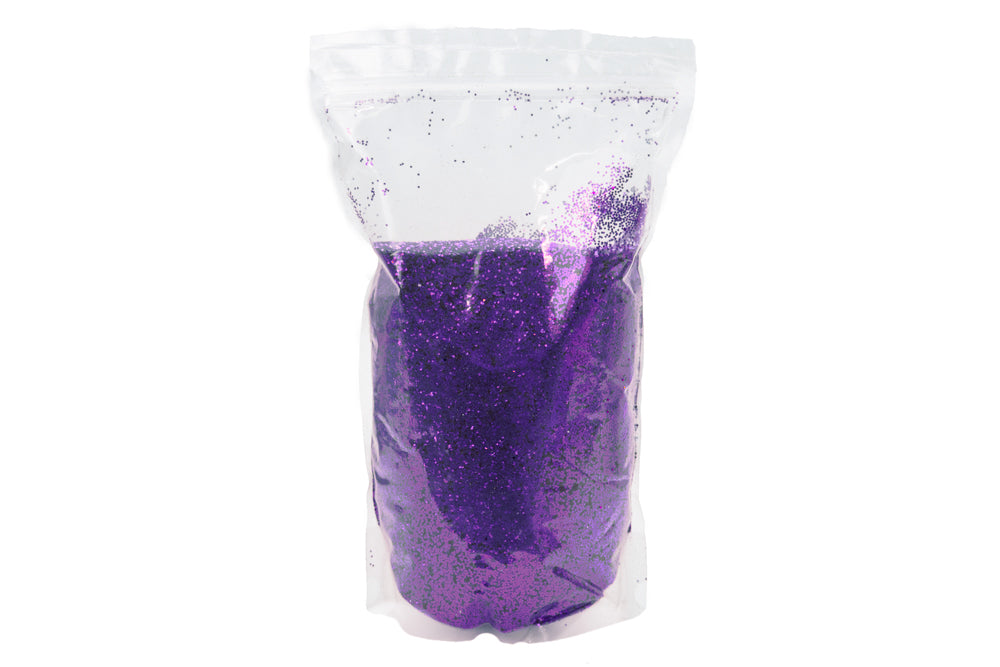 Glitter Big Purple 1kg BULK Default