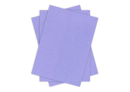 Glitter Card A4 LILAC Pack of 3 Default