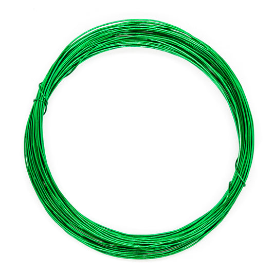 Jewellery Wire Green 0.6mm - 10mt Default