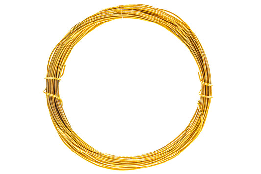 Jewellery Wire Gold 0.4mm - 7mt Default