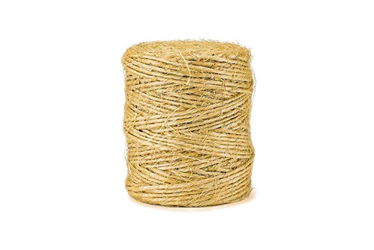 Jute Twine NATURAL Thin 3ply 75mt Default