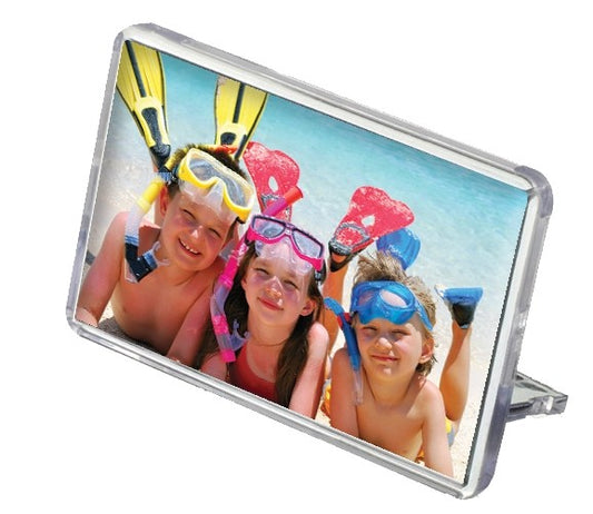 Magnetic Fridge Fob & Picture Stand 77x52mm Default