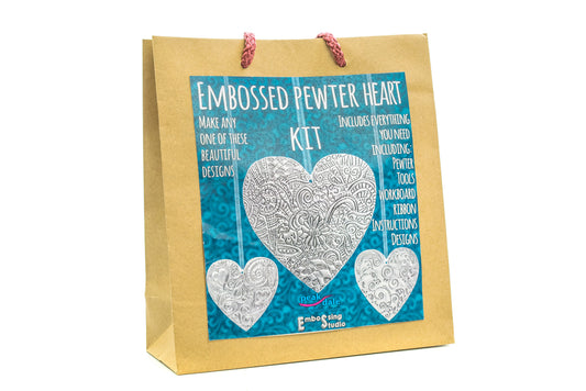 Metal Embossing Kit - Embossed Heart Default
