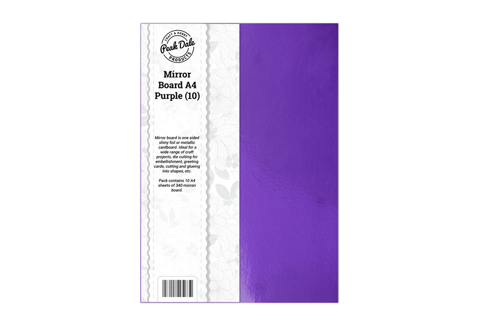 Mirror Board A4 Purple (10) Default