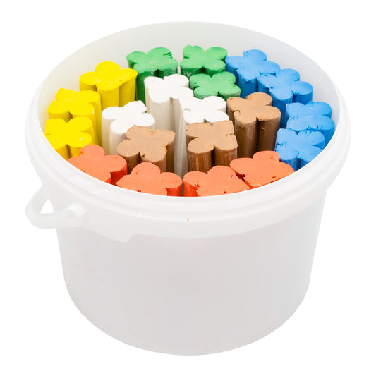 Newplast Modelling Clay 6 Colour Bucket 3kg Default