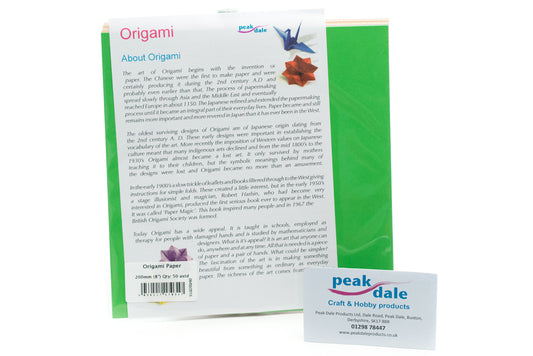 Origami Paper 200mm (8) Pk 50 Default