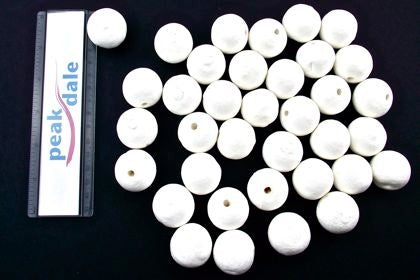 Paper Balls White 30 mm (50) Default
