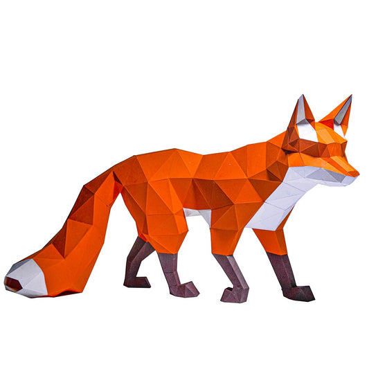 Papercraft World Walking Fox Default