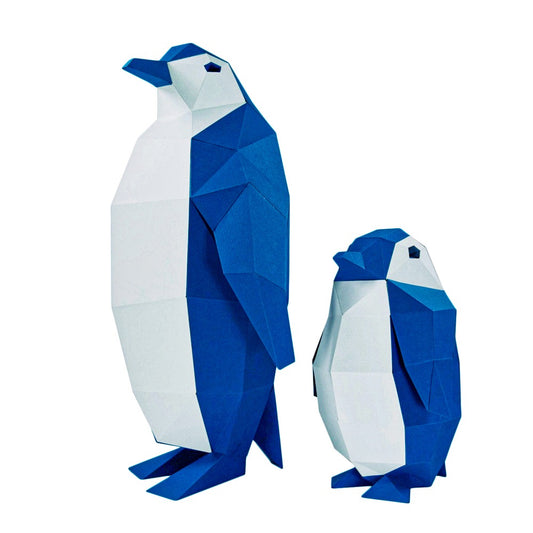Papercraft World Penguin and Chick Default