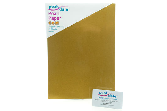 Centura Pearl Paper A4 Gold (12) Default
