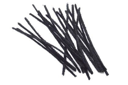 Pipecleaners 15cm Black (20) Default