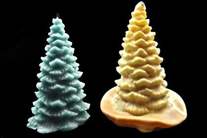 Rubber Mould Christmas Tree RM27 115mm Default