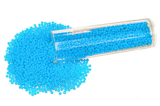 Beads T02-43 Lt Blue Opaque Glass Seed 35g Default