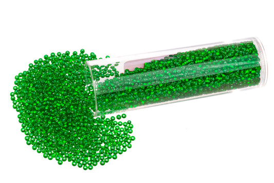Beads T05-05 Green Foil Seed 35g Default